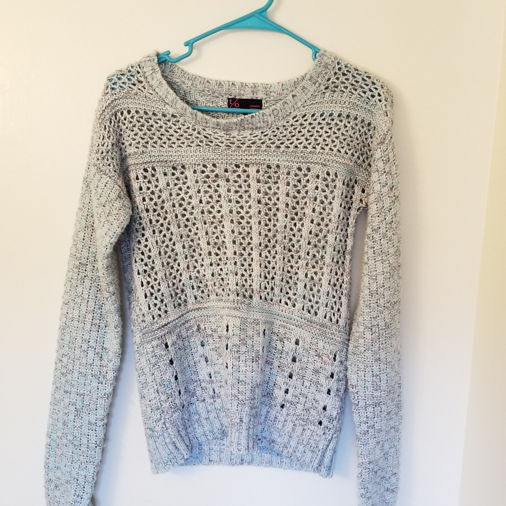 Knitted Sweater Turquoise